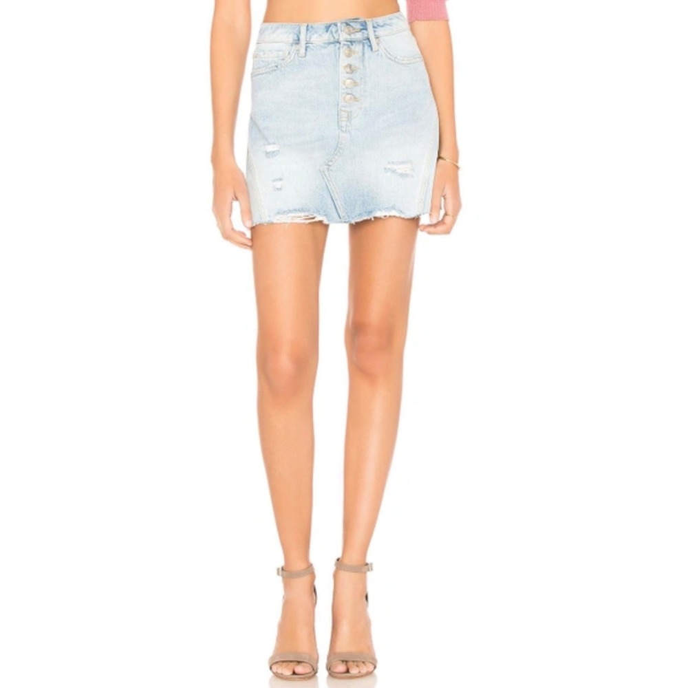 NWT Free People We the Free by Free People Denim A-Line Skirt Sz 29 $60‎